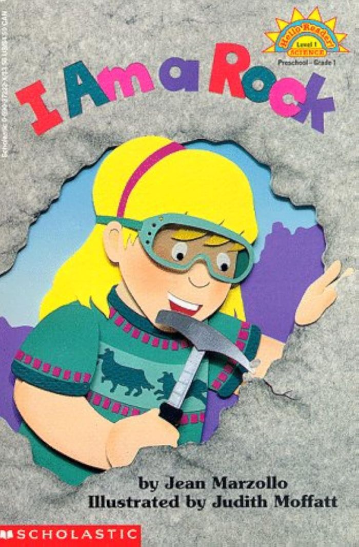 Couverture du livre « I AM A ROCK (HELLO READER 1) » de Xxx, librairie Les Contes Infusés à Corte