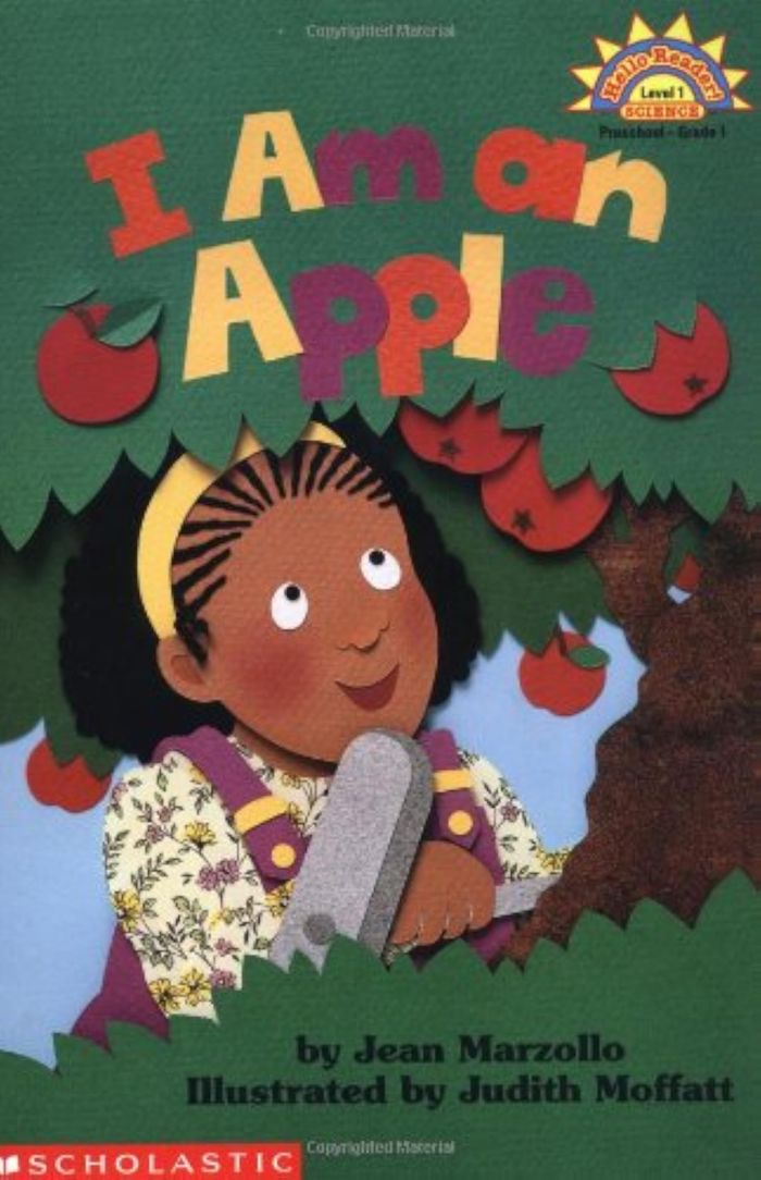 Couverture du livre « I AM AN APPLE (HELLO READER 1) » de Xxx, librairie Les Contes Infusés à Corte