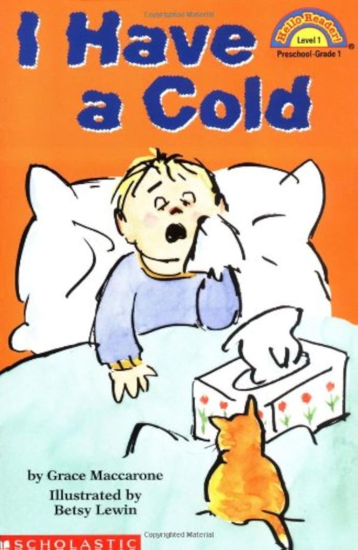 Couverture du livre « I HAVE A COLD (HELLO READER) » de Xxx, librairie Les Contes Infusés à Corte