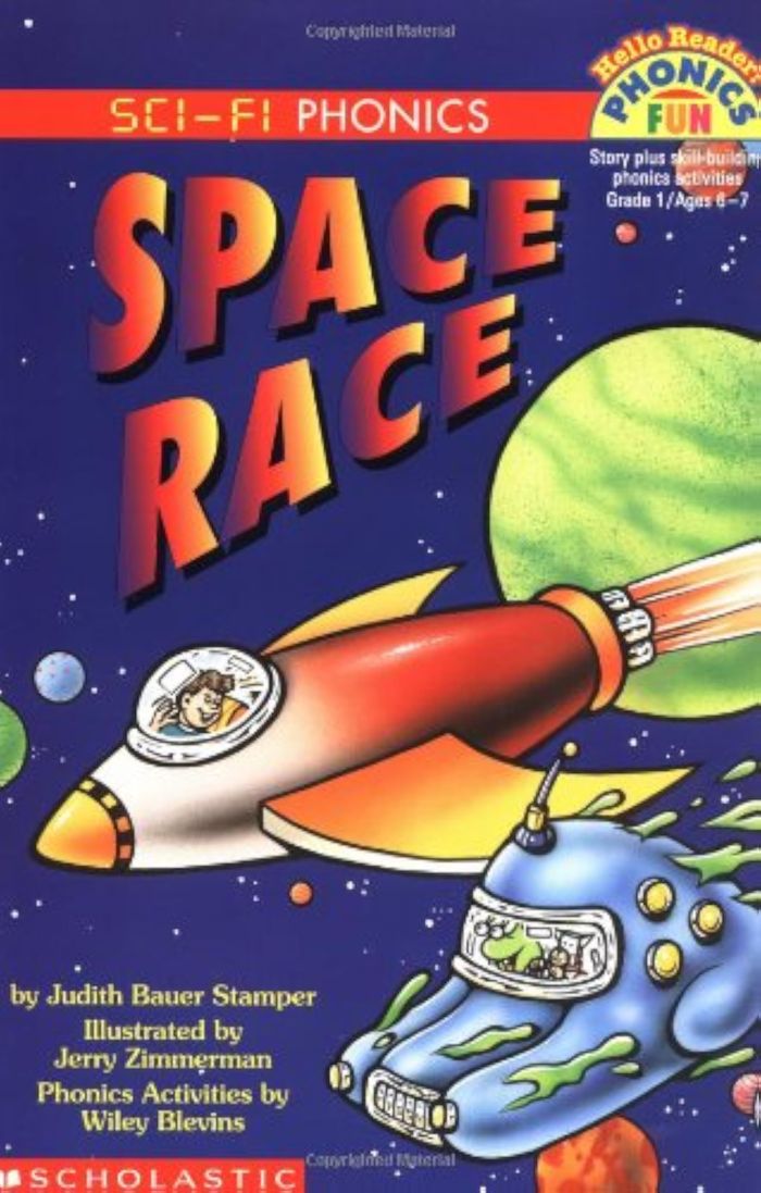 Couverture du livre « SPACE RACE (HELLO READER 1) » de Xxx, librairie Les Contes Infusés à Corte