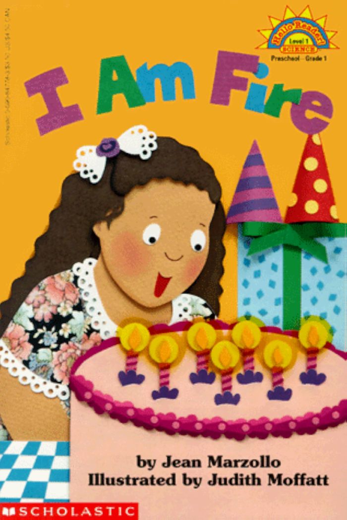 Couverture du livre « I AM FIRE (HELLO READER) » de Xxx, librairie Les Contes Infusés à Corte