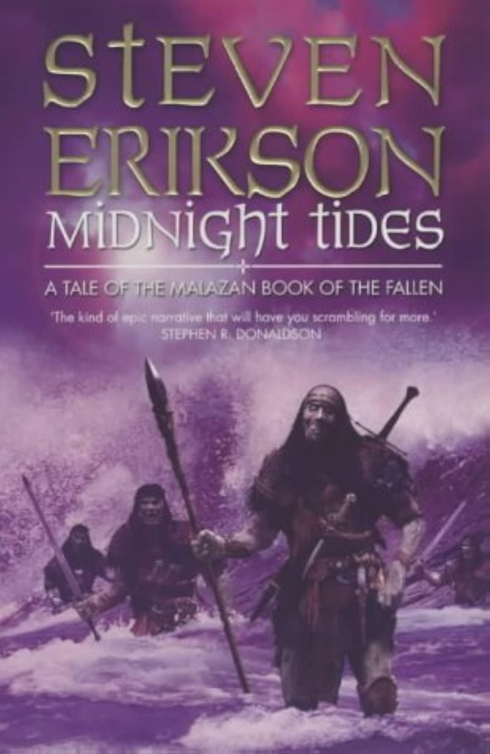 Couverture du livre « MIDNIGHT TIDES » de Erikson, Steven, librairie Les Contes Infusés à Corte