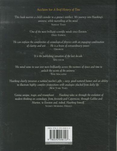 Quatrième de couverture de « THE UNIVERSE IN A NUTSHELL »
