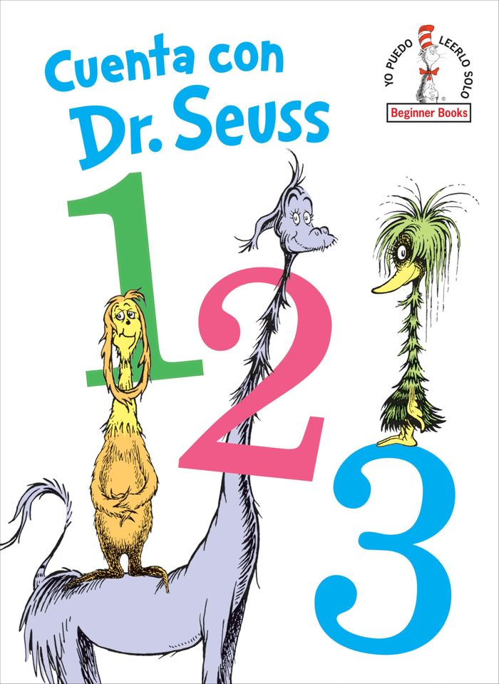 Couverture du livre « BEGINNER BOOKS - CUENTA CON DR. SEUSS 1 2 3 (DR. SEUSS'S 1 2 3 SPANISH EDITION) » de Seuss Dr., librairie Les Contes Infusés à Corte