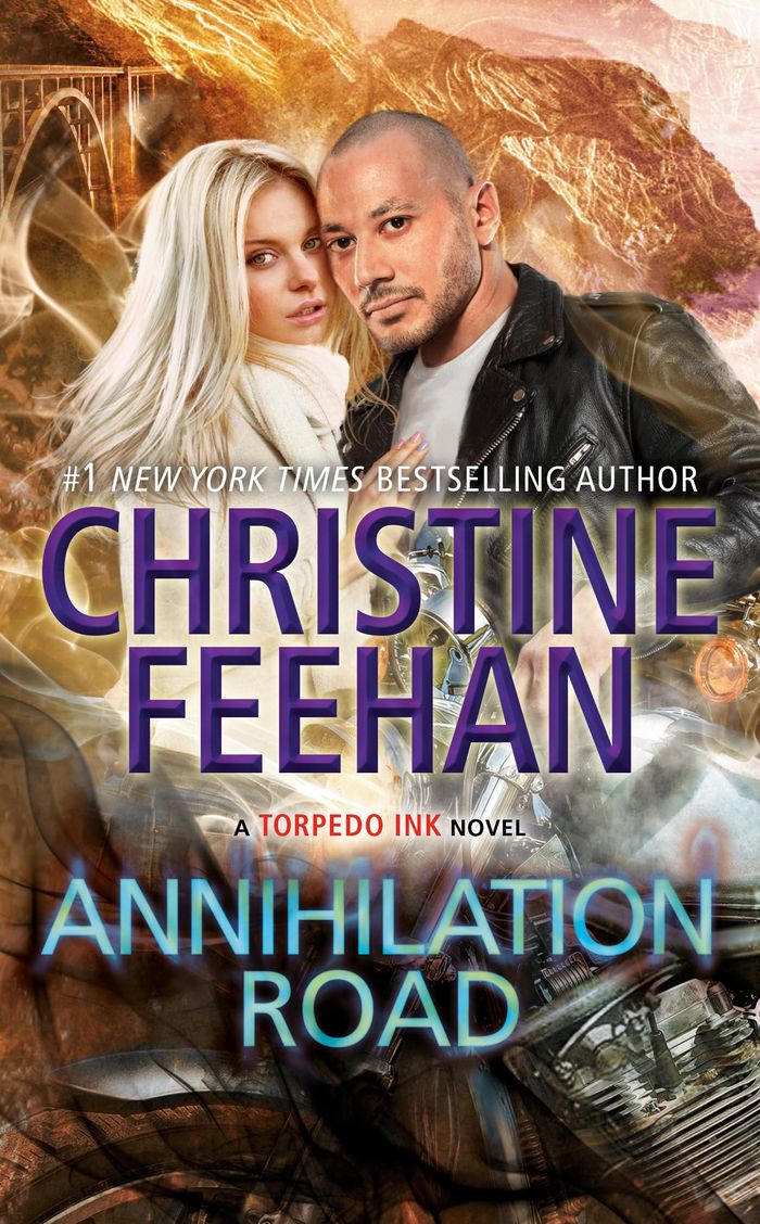 Couverture du livre « TORPEDO INK - ANNIHILATION ROAD » de Christine Feehan, librairie Les Contes Infusés à Corte