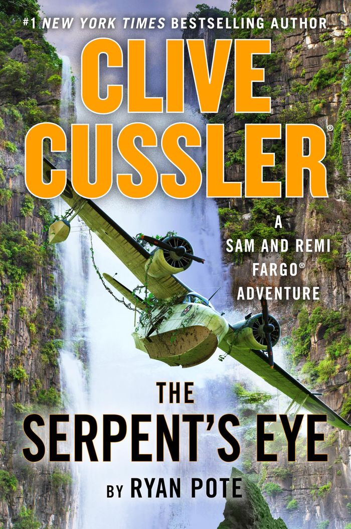 Couverture du livre « A SAM AND REMI FARGO ADVENTURE - CLIVE CUSSLER THE SERPENT'S EYE », librairie Les Contes Infusés à Corte