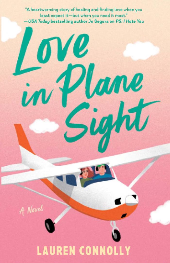 Couverture du livre « LOVE IN PLANE SIGHT » de Lauren Connolly, librairie Les Contes Infusés à Corte