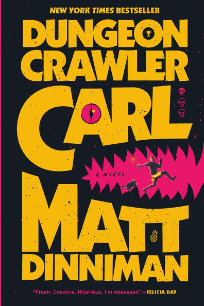 Couverture du livre « DUNGEON CRAWLER CARL » de Matt Dinniman, librairie Les Contes Infusés à Corte