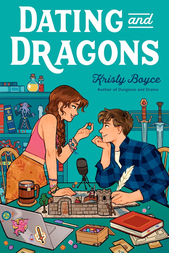 Couverture du livre « DATING AND DRAGONS », librairie Les Contes Infusés à Corte