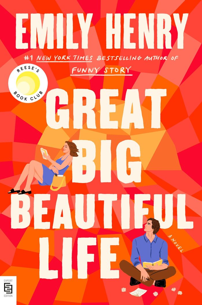 Couverture du livre « GREAT BIG BEAUTIFUL LIFE: REESE'S BOOK CLUB » de Emily Henry, librairie Les Contes Infusés à Corte