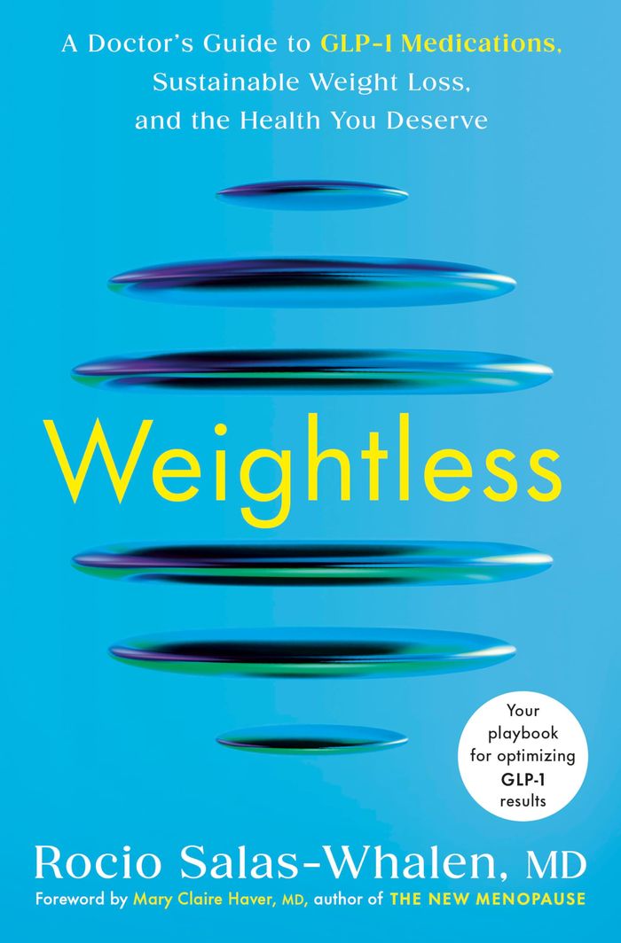Couverture du livre « WEIGHTLESS - A DOCTOR'S GUIDE TO GLP-1 MEDICATIONS, SUSTAINABLE WEIGHT LOSS, AND THE HEALTH YOU DESE » de Salas-Whalen/haver, librairie Les Contes Infusés à Corte