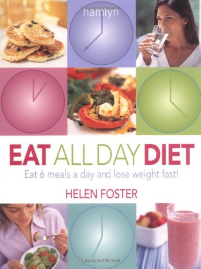 Couverture du livre « EAT ALL DAY DIET » de Foster, Helen, librairie Les Contes Infusés à Corte