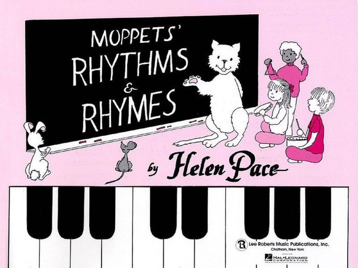 Couverture du livre « MOPPETS' RHYTHMS AND RHYMES - CHILD'S BOOK PIANO » de Auteurs Divers, librairie Les Contes Infusés à Corte