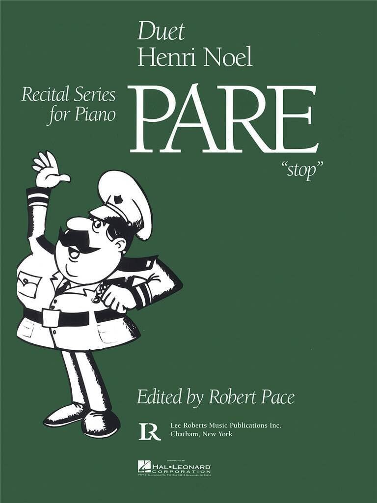 Couverture du livre « PARE 'STOP' PIANO » de Noel Henri, librairie Les Contes Infusés à Corte
