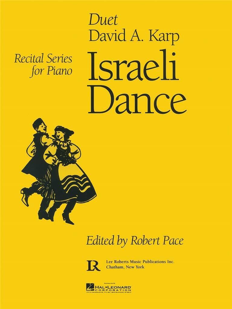 Couverture du livre « ISRAELI DANCE PIANO », librairie Les Contes Infusés à Corte