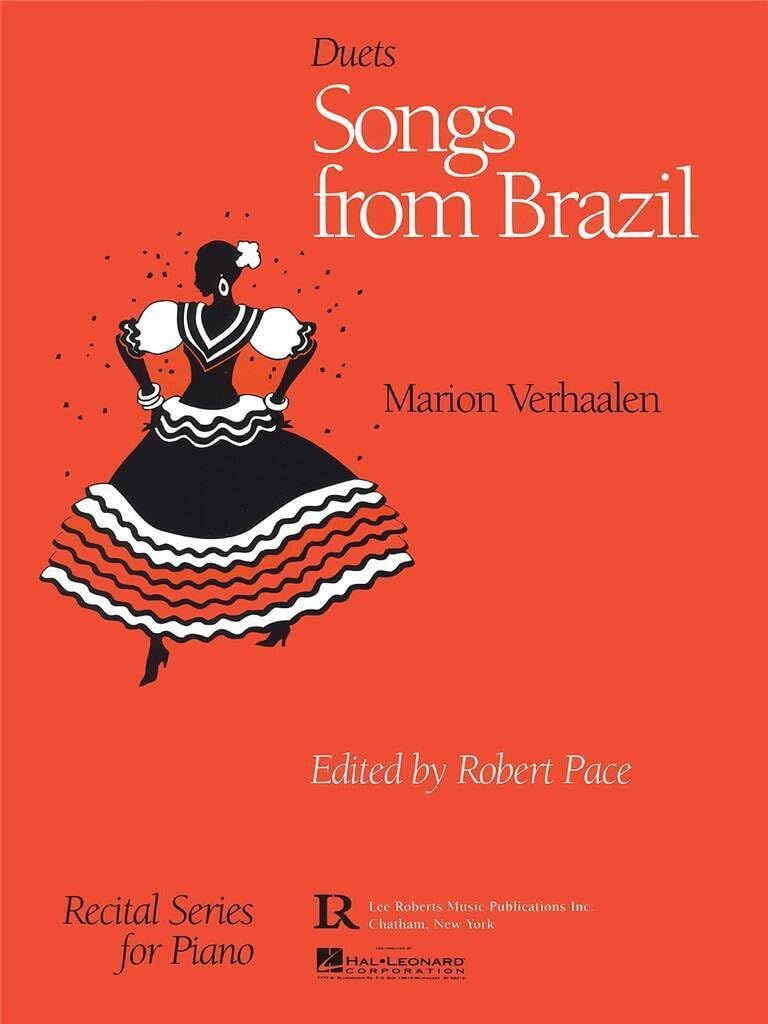 Couverture du livre « SONGS FROM BRAZIL PIANO » de Verhaalen Marion, librairie Les Contes Infusés à Corte