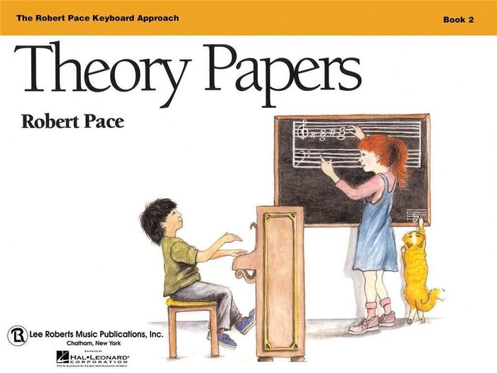 Couverture du livre « THEORY PAPERS, BOOK 2 PIANO » de Pace Robert, librairie Les Contes Infusés à Corte