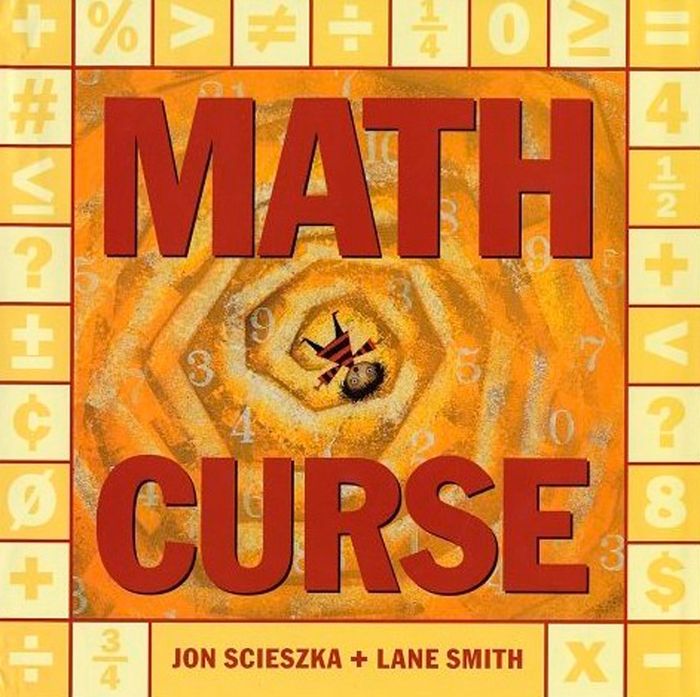 Couverture du livre « MATH CURSE » de Scieszka/smith, librairie Les Contes Infusés à Corte