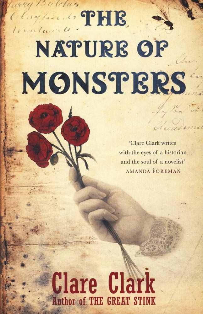 Couverture du livre « THE NATURE OF MONSTERS » de Clare Clark, librairie Les Contes Infusés à Corte