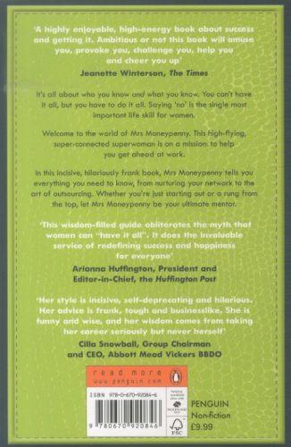 Quatrième de couverture de « MRS MONEYPENNY'S CAREERS ADVICE FOR AMBITIOUS WOMEN »