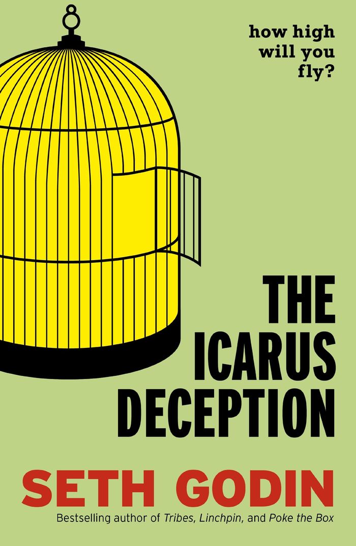Couverture du livre « THE ICARUS DECEPTION - HOW HIGH WILL YOU FLY? », librairie Les Contes Infusés à Corte