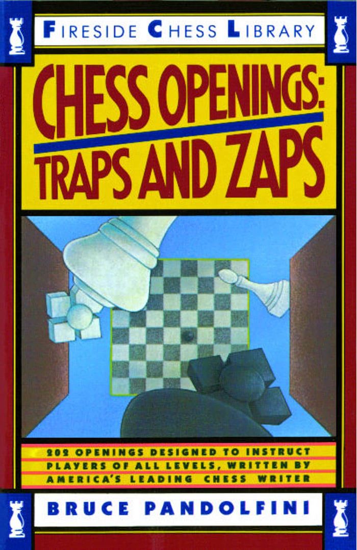 Couverture du livre « CHESS OPENINGS: TRAPS AND ZAPS » de Bruce Pandolfini, librairie Les Contes Infusés à Corte