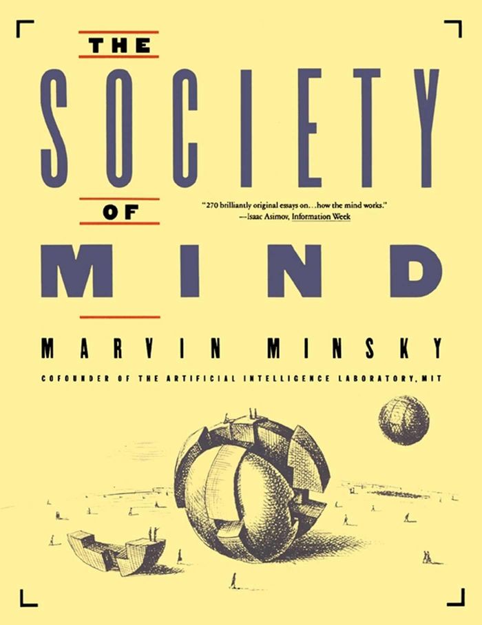 Couverture du livre « A TOUCHSTONE BOOK - THE SOCIETY OF MIND » de Minsky, librairie Les Contes Infusés à Corte