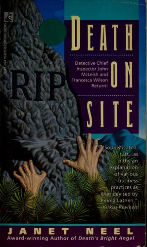 Couverture du livre « DEATH ON SITE » de Janet Neel, librairie Les Contes Infusés à Corte