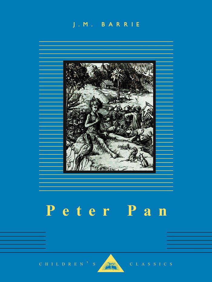 Couverture du livre « EVERYMAN'S LIBRARY CHILDREN'S CLASSICS SERIES - PETER PAN - ILLUSTRATED BY F. D. BEDFORD » de Barrie/bedford, librairie Les Contes Infusés à Corte
