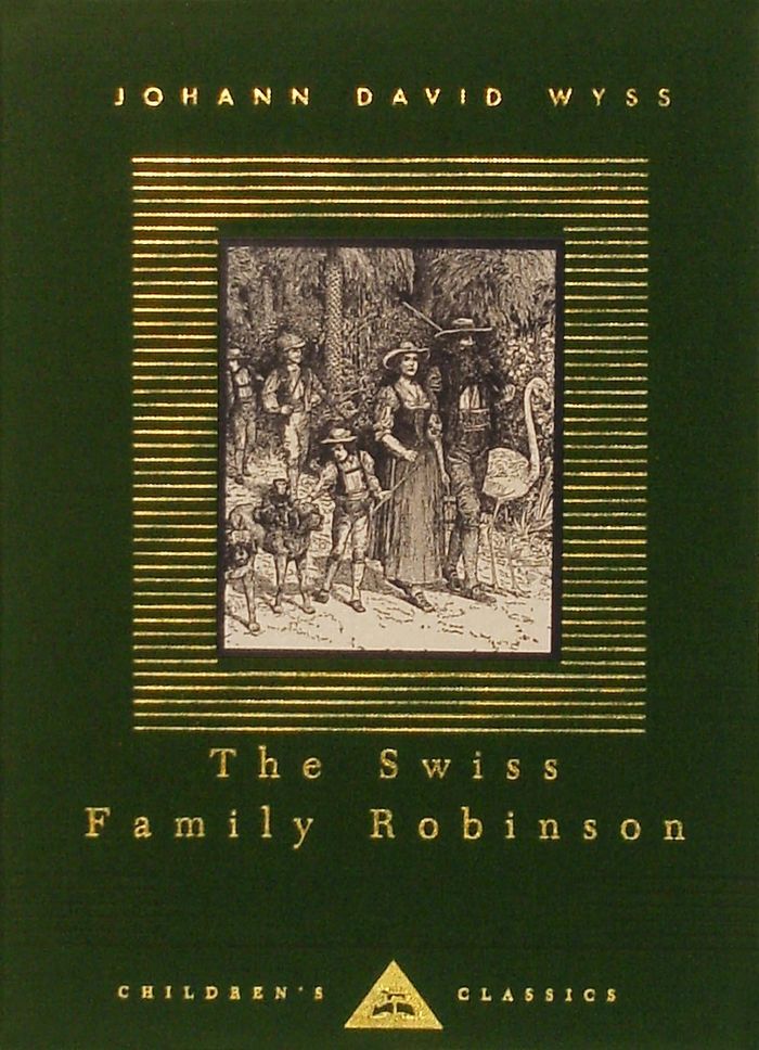 Couverture du livre « EVERYMAN'S LIBRARY CHILDREN'S CLASSICS SERIES - THE SWISS FAMILY ROBINSON - ILLUSTRATED BY LOUIS RHE » de Wyss/rhead, librairie Les Contes Infusés à Corte