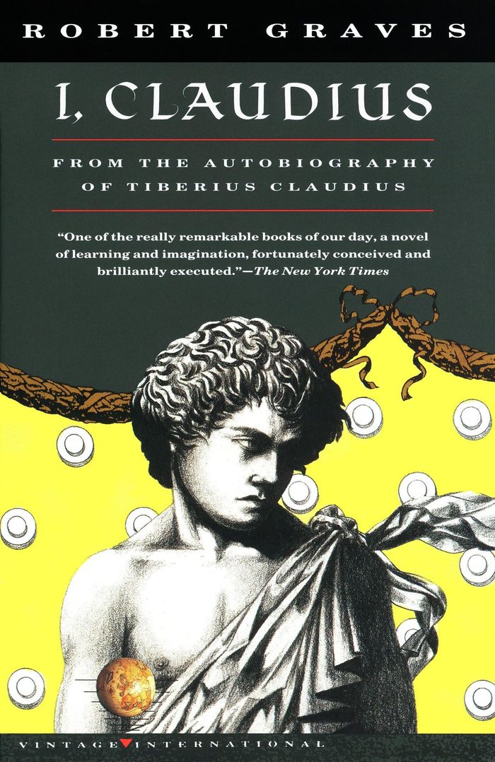 Couverture du livre « VINTAGE INTERNATIONAL - I, CLAUDIUS » de Robert Graves, librairie Les Contes Infusés à Corte