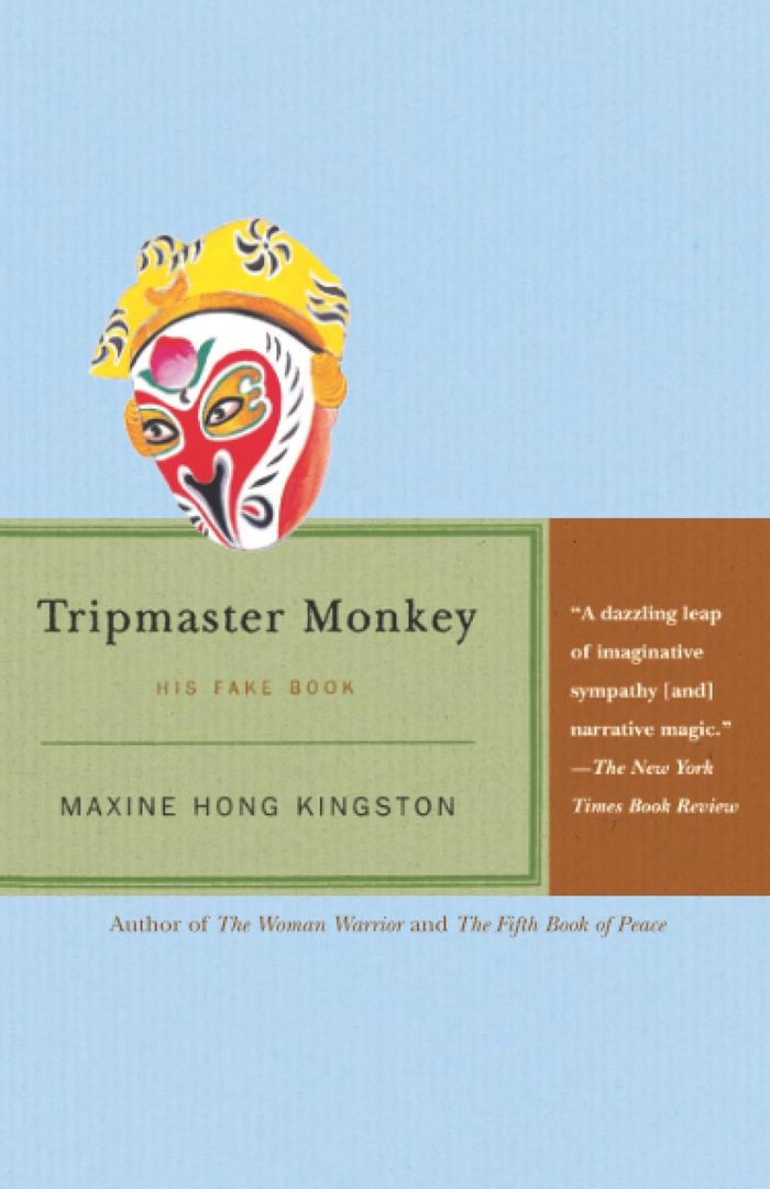 Couverture du livre « VINTAGE INTERNATIONAL - TRIPMASTER MONKEY - HIS FAKE BOOK » de Kingston Maxine Hong, librairie Les Contes Infusés à Corte