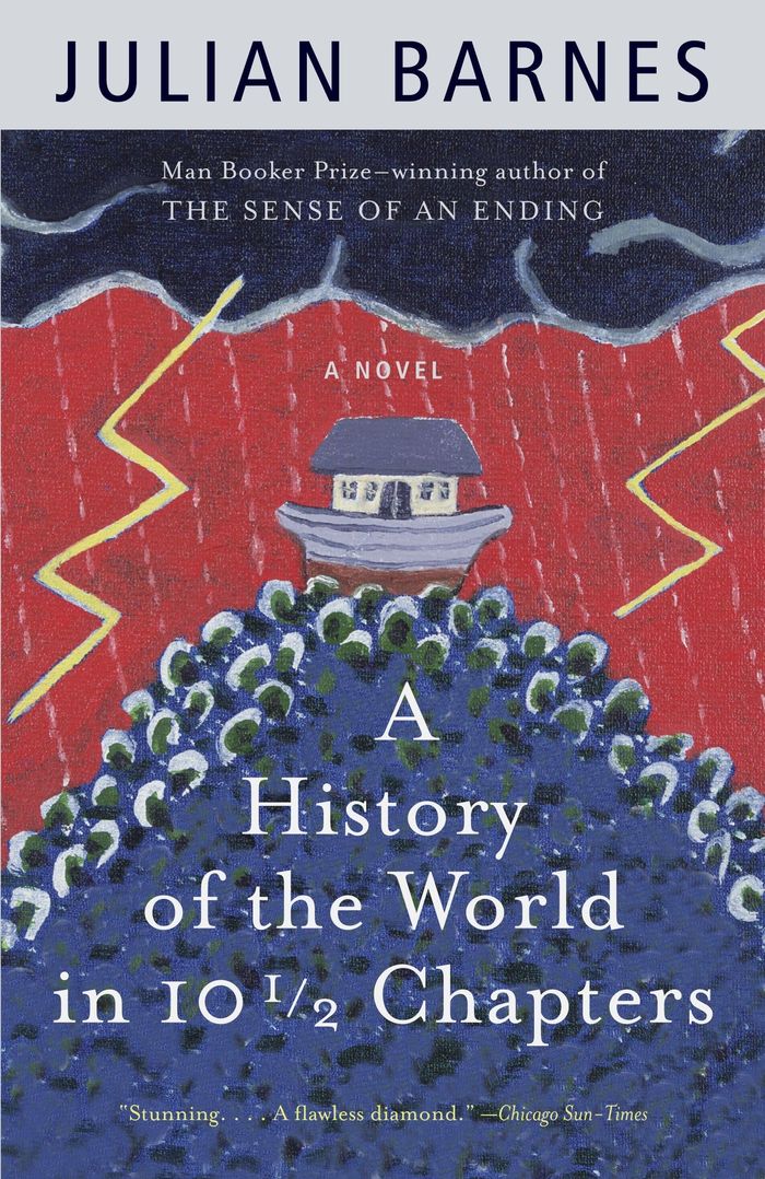Couverture du livre « VINTAGE INTERNATIONAL - A HISTORY OF THE WORLD IN 10 1/2 CHAPTERS » de Julian Barnes, librairie Les Contes Infusés à Corte