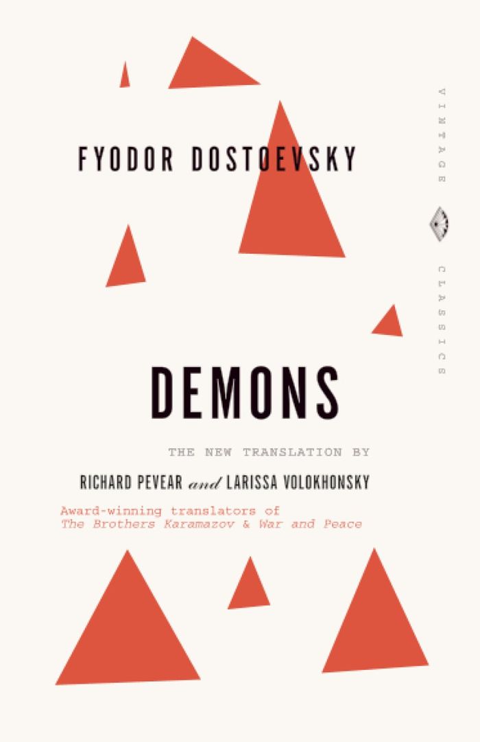 Couverture du livre « VINTAGE CLASSICS - DEMONS » de Fyodor Dostoevsky, librairie Les Contes Infusés à Corte