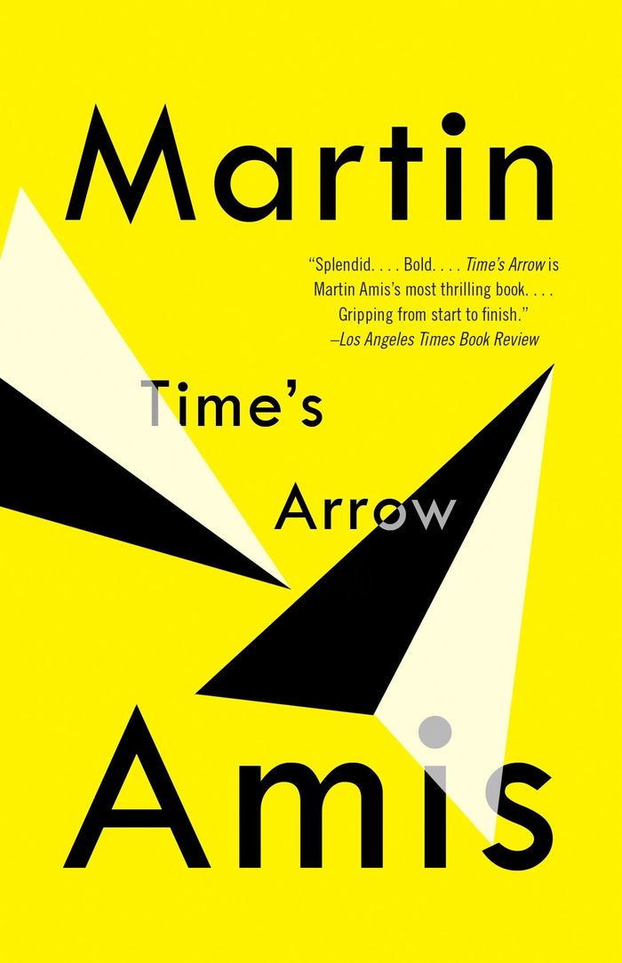 Couverture du livre « VINTAGE INTERNATIONAL - TIME'S ARROW » de Martin Amis, librairie Les Contes Infusés à Corte
