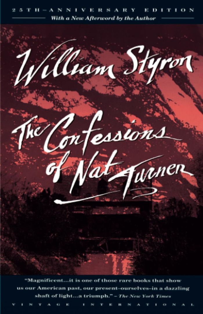 Couverture du livre « THE CONFESSIONS OF NAT TURNER » de Styron, William, librairie Les Contes Infusés à Corte