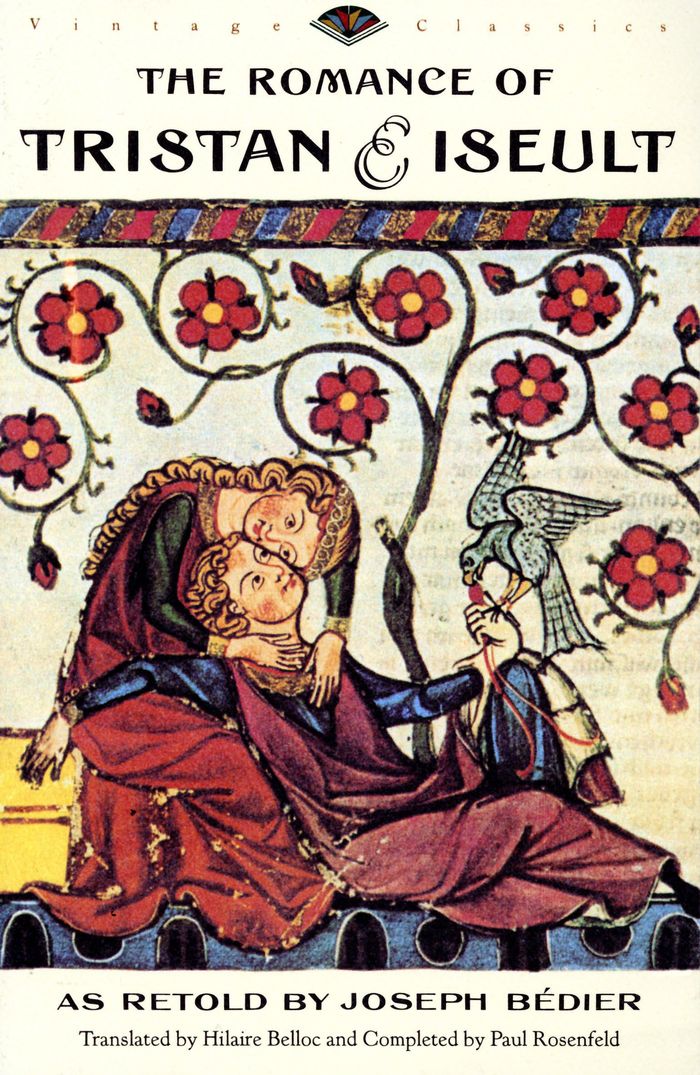 Couverture du livre « VINTAGE CLASSICS - THE ROMANCE OF TRISTAN AND ISEULT » de Joseph Bedier, librairie Les Contes Infusés à Corte