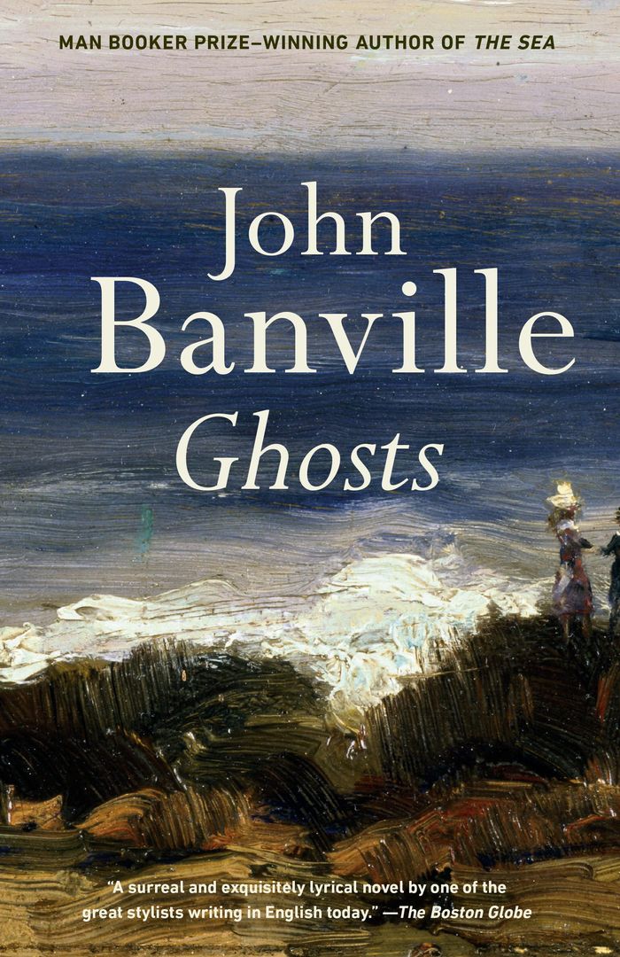Couverture du livre « VINTAGE INTERNATIONAL - GHOSTS » de John Banville, librairie Les Contes Infusés à Corte