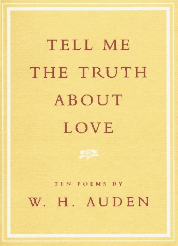 Couverture du livre « TELL ME THE TRUTH ABOUT LOVE », librairie Les Contes Infusés à Corte