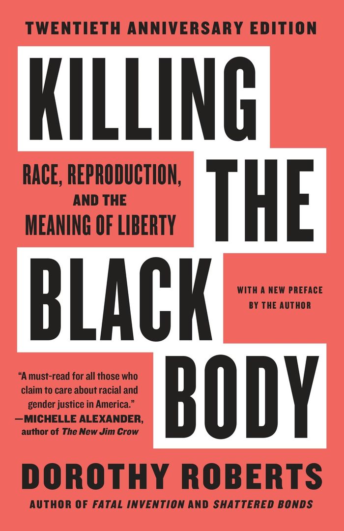 Couverture du livre « KILLING THE BLACK BODY - RACE, REPRODUCTION, AND THE MEANING OF LIBERTY », librairie Les Contes Infusés à Corte