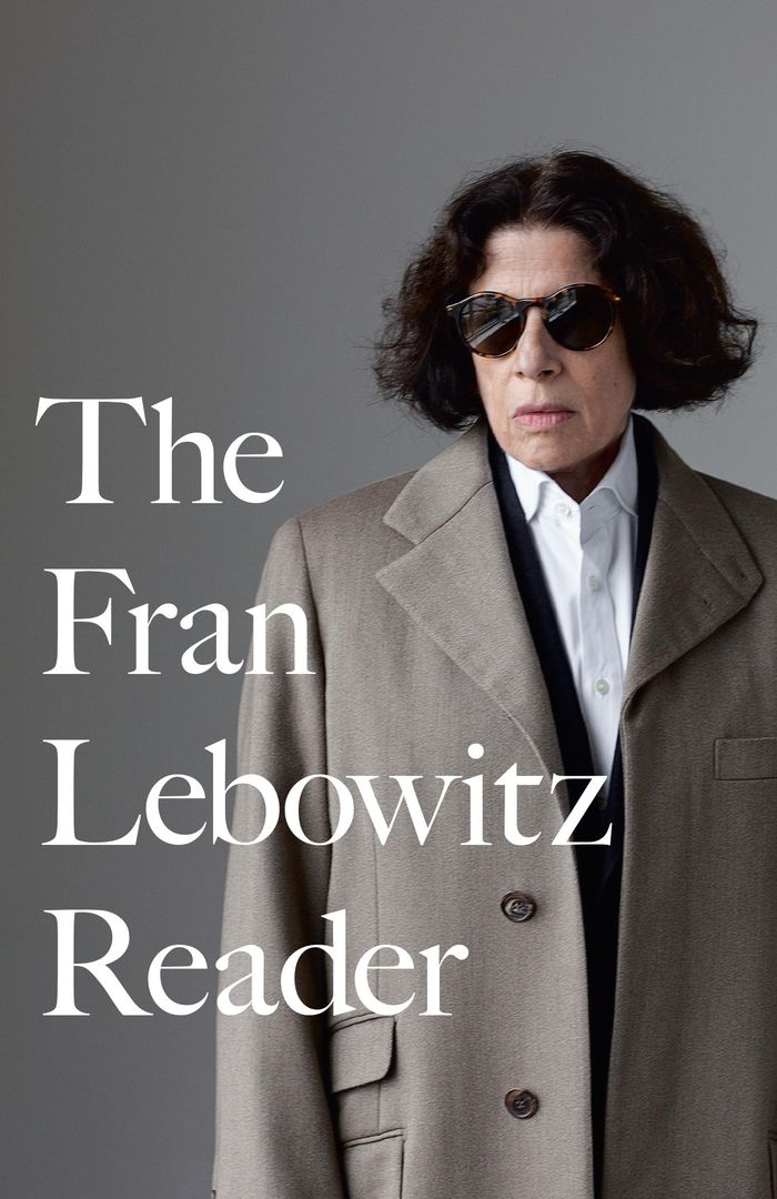 Couverture du livre « THE FRAN LEBOWITZ READER », librairie Les Contes Infusés à Corte