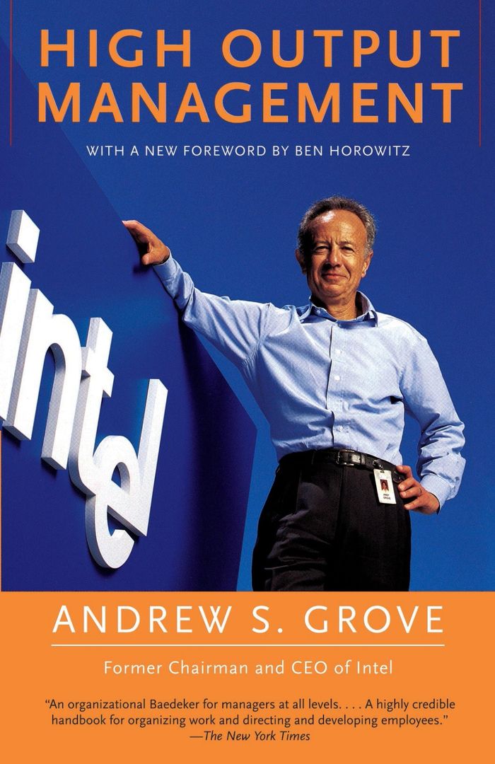 Couverture du livre « HIGH OUTPUT MANAGEMENT » de Grove Andrew S., librairie Les Contes Infusés à Corte