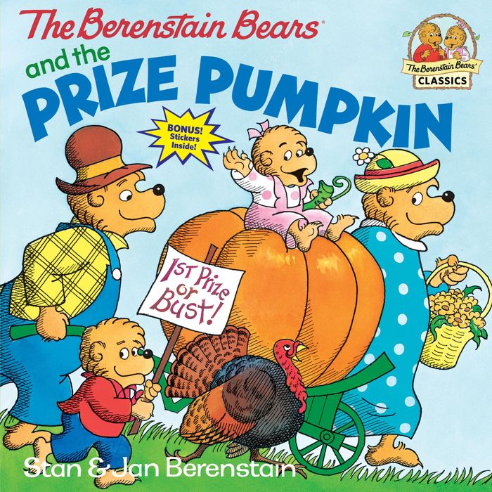Couverture du livre « FIRST TIME BOOKS - THE BERENSTAIN BEARS AND THE PRIZE PUMPKIN » de Berenstain, librairie Les Contes Infusés à Corte