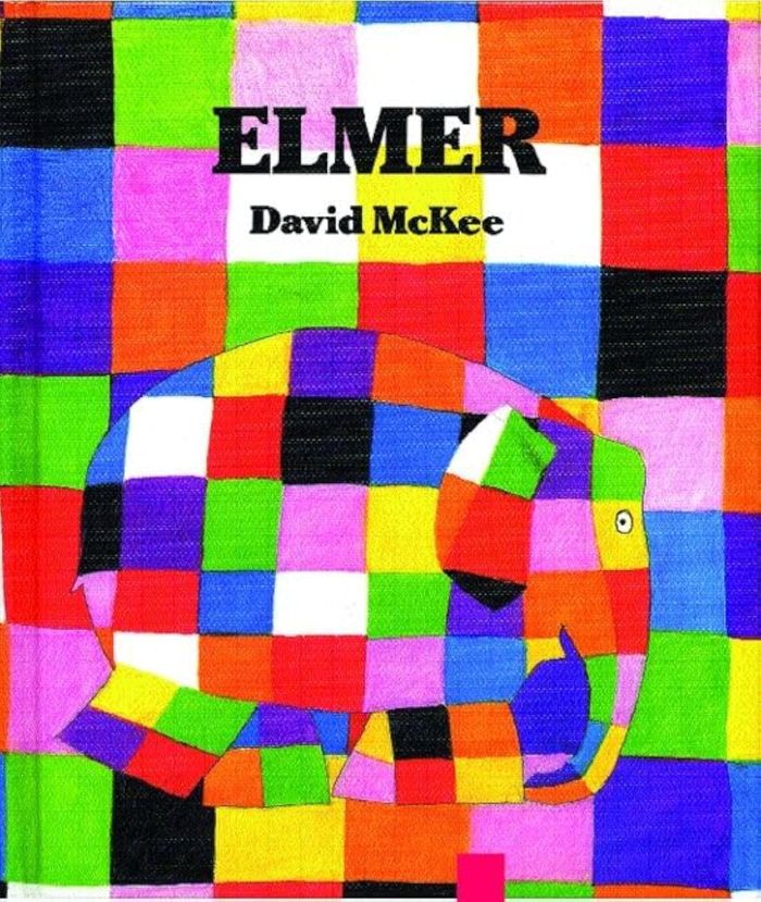 Couverture du livre « ELMER » de Mckee, librairie Les Contes Infusés à Corte