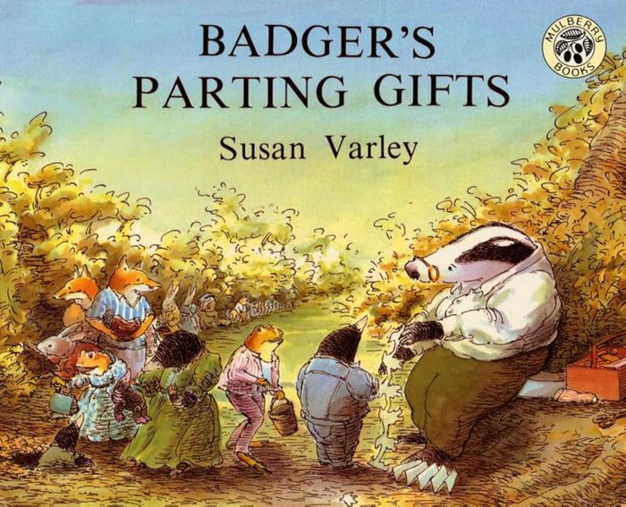 Couverture du livre « BADGER'S PARTING GIFTS », librairie Les Contes Infusés à Corte