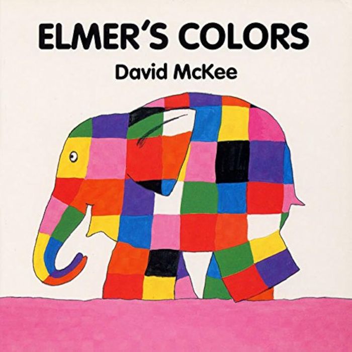 Couverture du livre « ELMER'S COLORS BOARD BOOK » de Mckee, David, librairie Les Contes Infusés à Corte