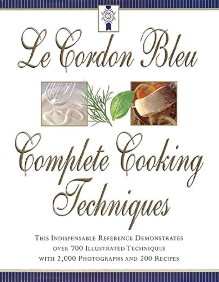 Couverture du livre « CORDON BLEU COMPLETE COOKING TECHNIQUES », librairie Les Contes Infusés à Corte