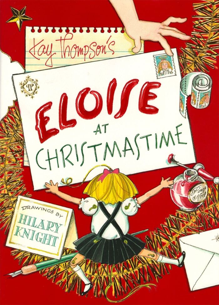 Couverture du livre « ELOISE AT CHRISTMASTIME » de Kay Thompson, librairie Les Contes Infusés à Corte