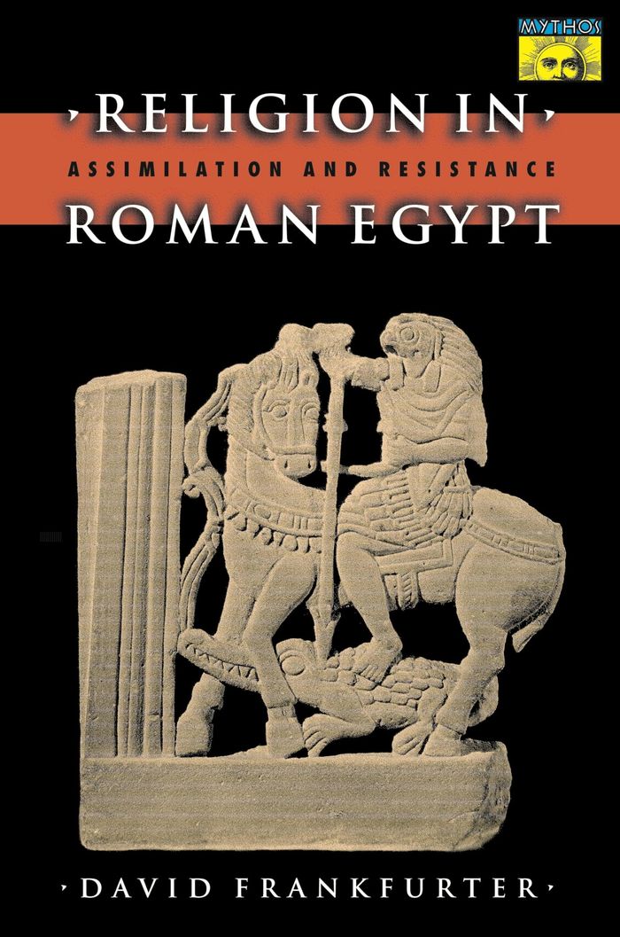 Couverture du livre « RELIGION IN ROMAN EGYPT », librairie Les Contes Infusés à Corte
