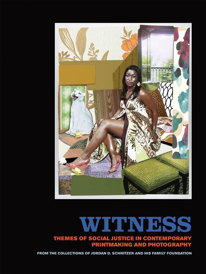 Couverture du livre « WITNESS: THEMES OF SOCIAL JUSTICE IN CONTEMPORARY PRINTMAKING AND PHOTOGRAPHY: FROM THE COLLECTIONS », librairie Les Contes Infusés à Corte